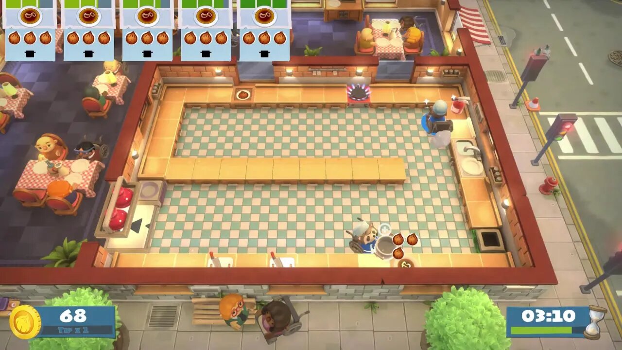 Shadow Gaming playing Overcooked! All You Can Eat