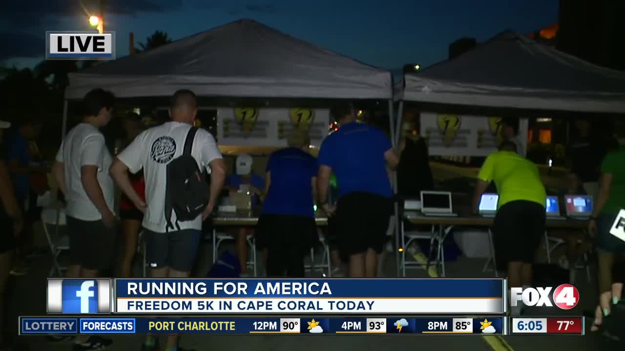 Cape Coral holds Freedom 5K on Thursday, July 4th