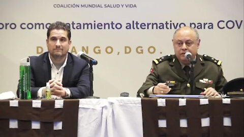 CONFERENCIA MAGISTRAL - COMUSAV y la CRUZ ROJA EN DURANGO, MEXICO