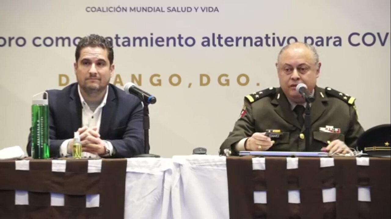 CONFERENCIA MAGISTRAL - COMUSAV y la CRUZ ROJA EN DURANGO, MEXICO
