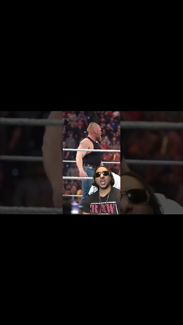 🤯 Brock Lesnar F5 Austin Theory WWE RAW XXX #wrestling #wweraw #wwe