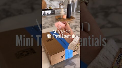 Shop these mini travel essentials in my bio link Amazon store idea list: MINI FINDS