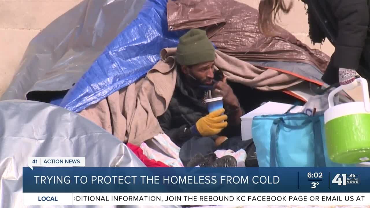 Working to protect the homeless from cold