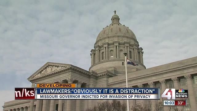 Lawmakers return to session after Greitens' indictment