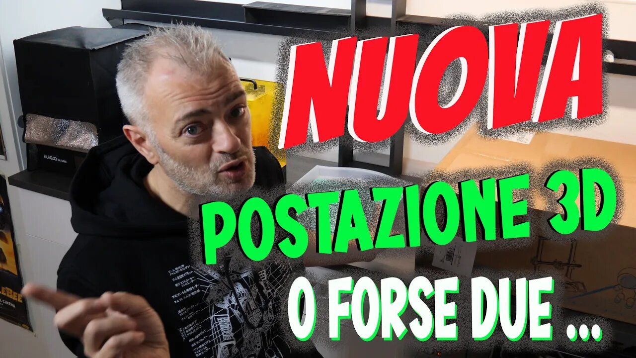 Nuova postazione stampanti 3D o forse due