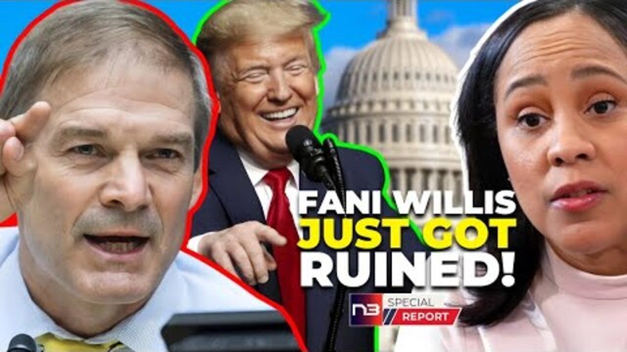 BOOM! FANI BUSTED COLLUDING WITH J6 TO TAKE DOWN TRUMP JORDAN REVEALS