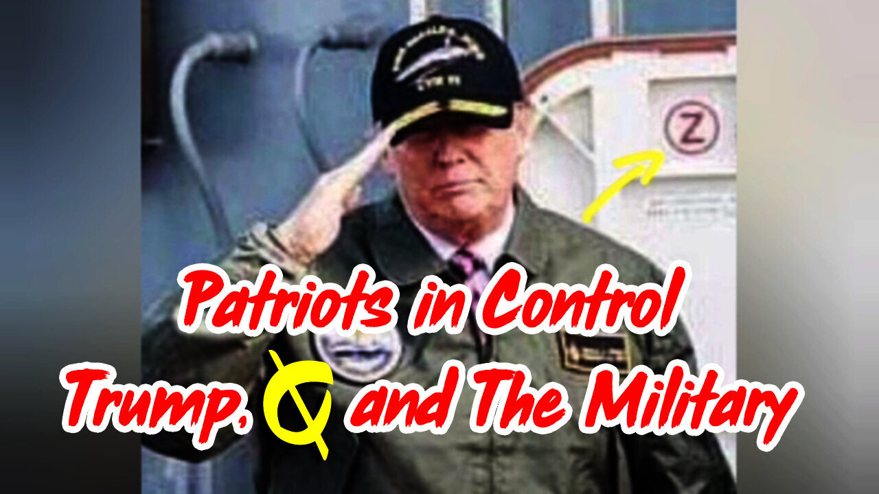 Patriots in Control: Trump, Q and The Military