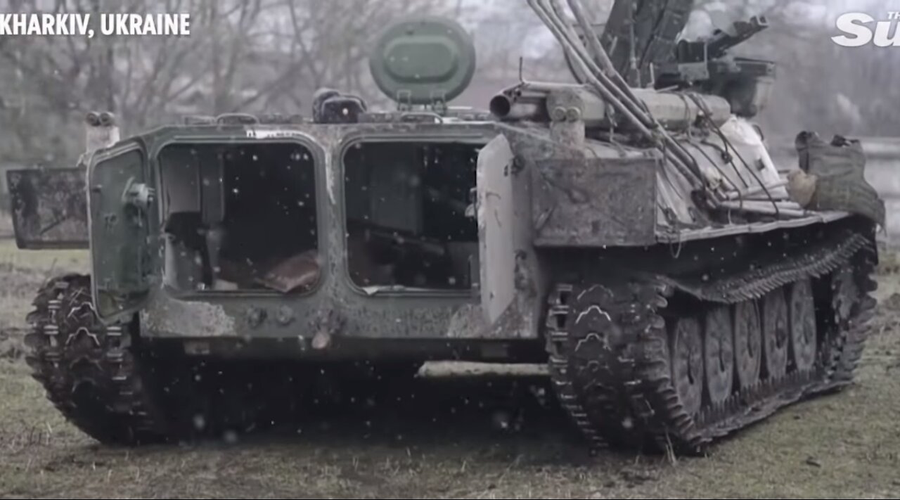 Ukrainian army captures Russian hardware in battles outside Kharkiv