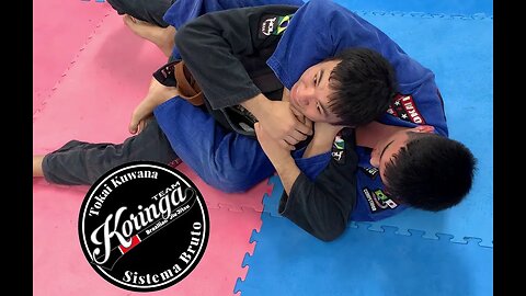 Brazilian Jujutsu:100 kg to side & back control ブラジリアン柔術: 100 キロから横 と 後ろ コントロール 03-24-23