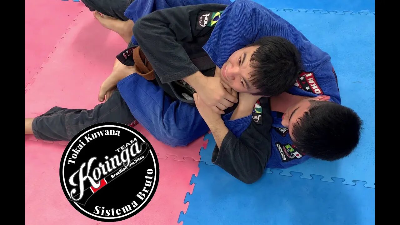 Brazilian Jujutsu:100 kg to side & back control ブラジリアン柔術: 100 キロから横 と 後ろ コントロール 03-24-23
