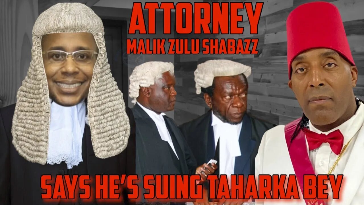 Malik Zulu Shabazz says he’s suing Taharka Bey in European Courts!