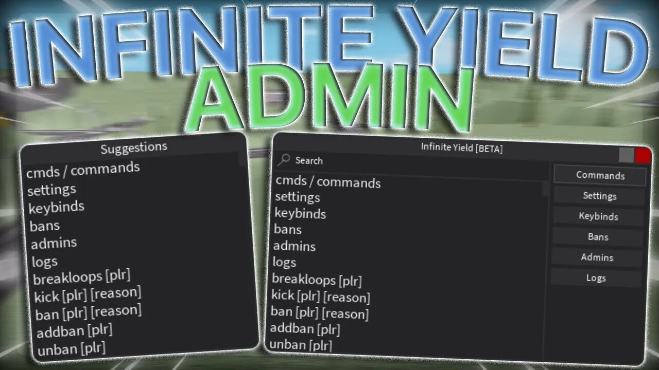 Infinite Yield Admin [REQUIRE] [PASTEBIN]