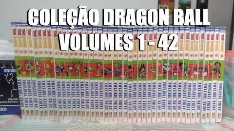 GANHEI A COLEÇÃO COMPLETA DO MANGÁ DE DRAGON BALL! Volume 1 - 42