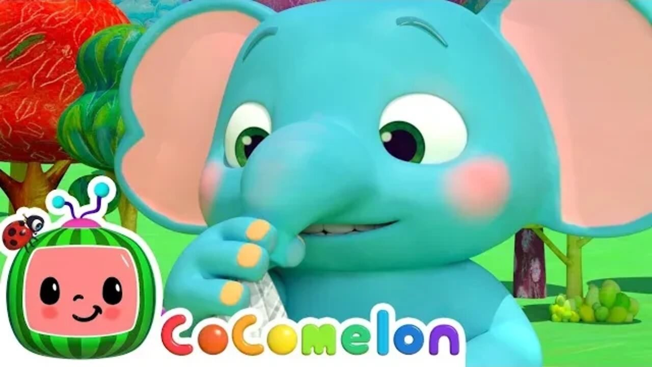 Cocomelon Learn About Elephant 🐘 Kids Preschool Learning @Cocomelon - Nursery Rhymes