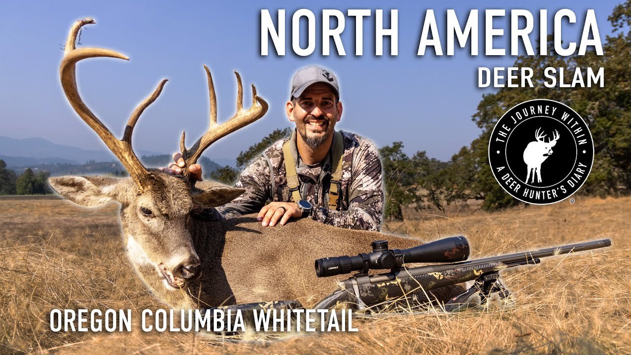 North America Deer Slam New Muzzleloader World Record Columbia Whitetail | Mark V. Peterson Hunting