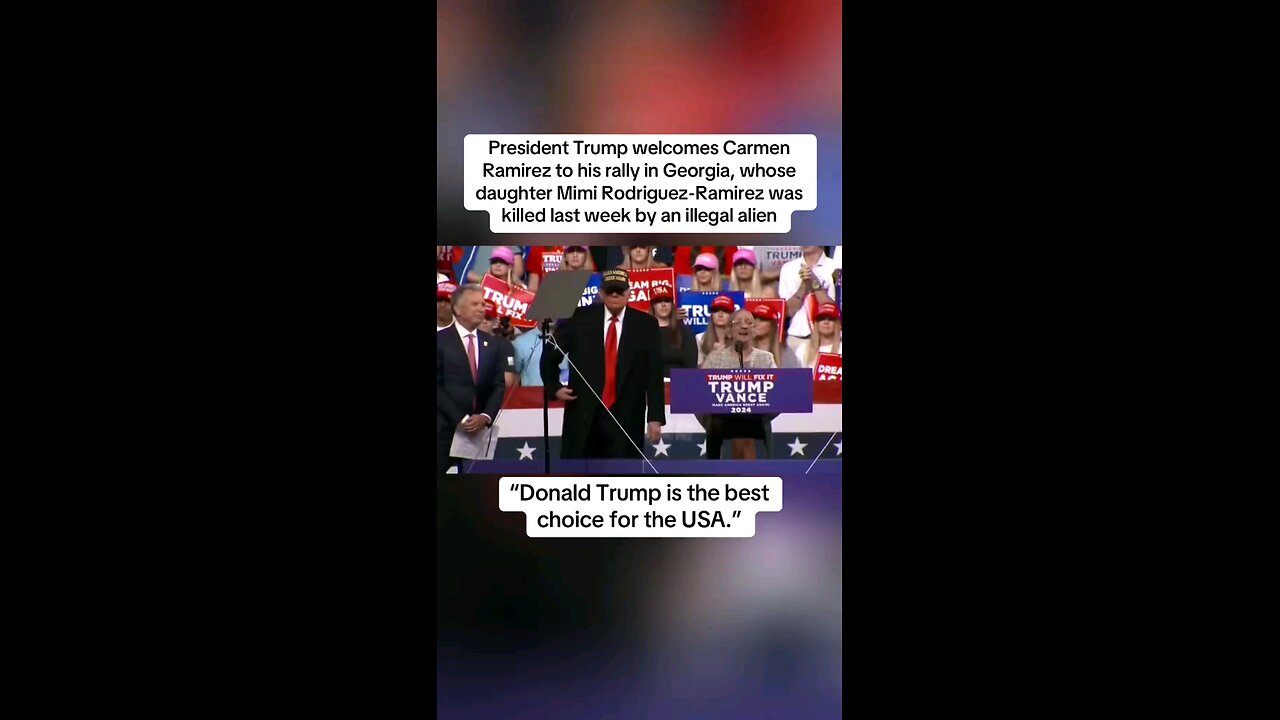 Remember Mimi Rodriguez-Ramirez when you vote. Trump will end Kamala’s immigration nightmare on DAY