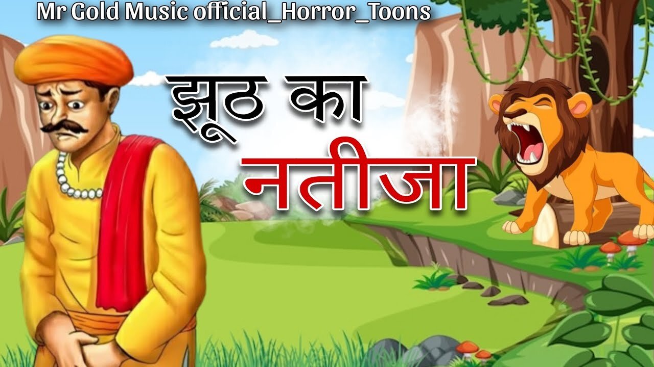 झूठ का नतीजा | Jhut ka Natija | Hindi Stories | #hindikahanya | Stories In Hindi | Animation video