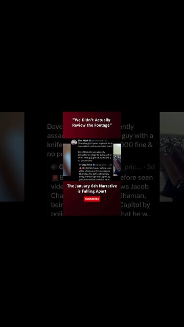 The The January 6th Narrative is Falling Apart