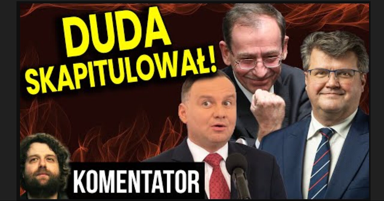 Duda Skapitulował! Znowu Ułaskawił Kamińskiego i Wąsika! Zasłania Się Kobietami! - Analiza Ator