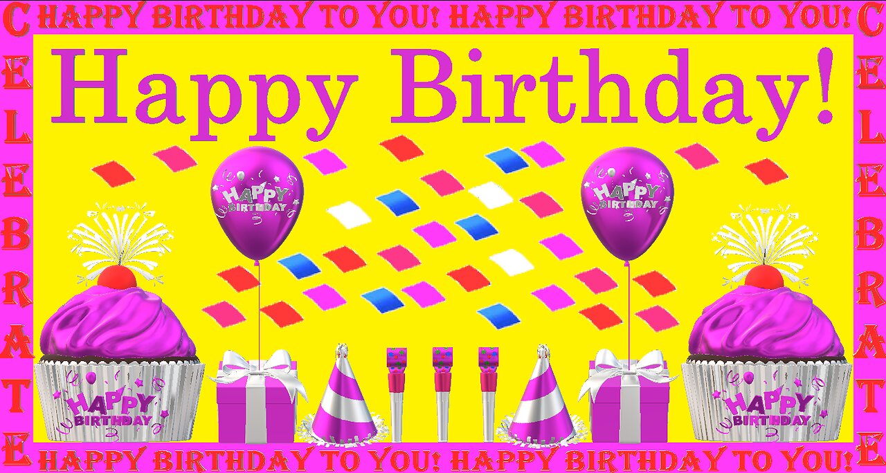 Happy Birthday 3D - Happy Birthday - Happy Birthday To You - Happy Birthday Song