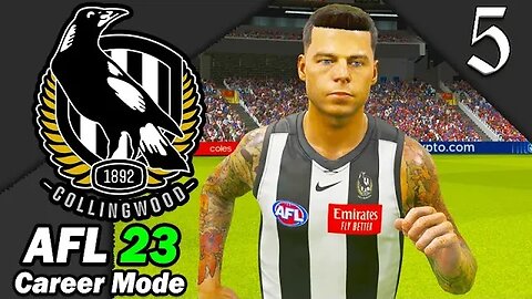 COLLINGWOOD MAKE FINALS! AFL 23 Collingwood Magpies: Management Career Gameplay #5