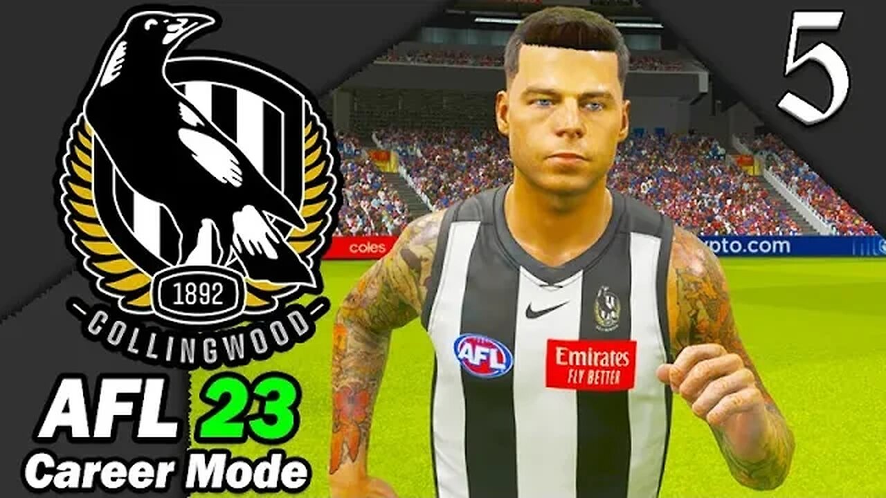 COLLINGWOOD MAKE FINALS! AFL 23 Collingwood Magpies: Management Career Gameplay #5