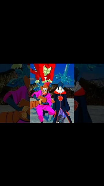 Sasuke VS Jincuriki - WHO IS STRONGEST??.#shorts