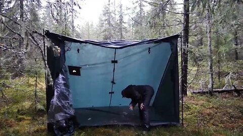 Comfy % Outback camping in the rain 01 1080P HD Good news for insomniacs!! Camping outdoors in the r