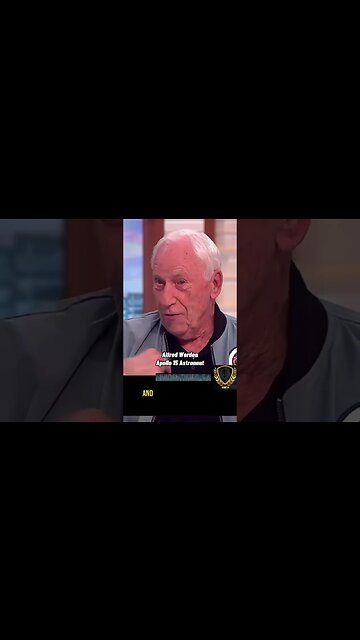 "We Are The Aliens" Alfred Worden Apollo 15 Astronaut #NASA #Extraterrestrial #Shorts