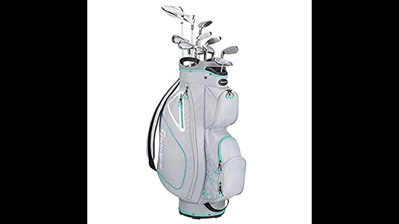 Check The Link In The Description For More Reviews TaylorMade Golf Kalea Complete Golf Set (Dr,...