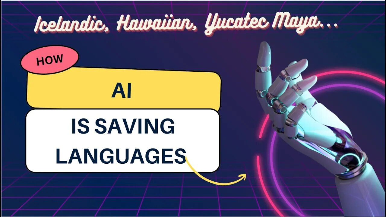 What endangered languages is AI revitalizing?