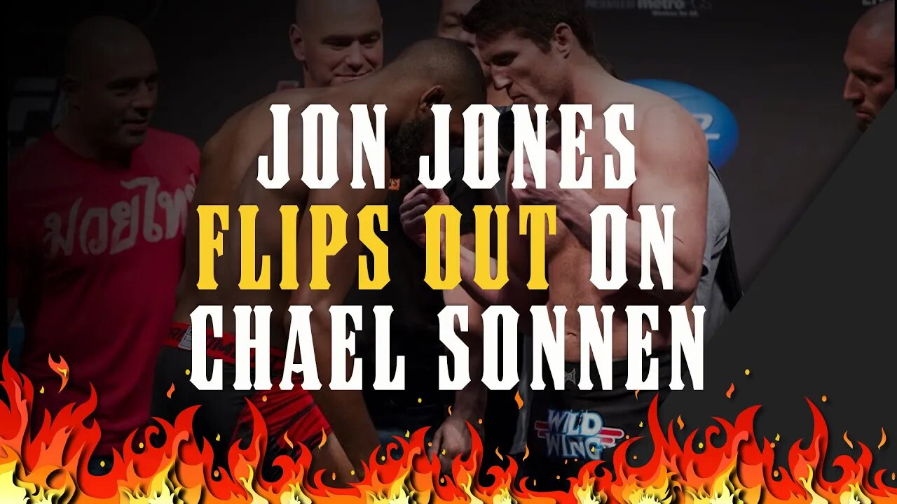 Jon Jones FLIPS OUT On Chael Sonnen ...The Bad Guy is the KING of Twitter Beefs