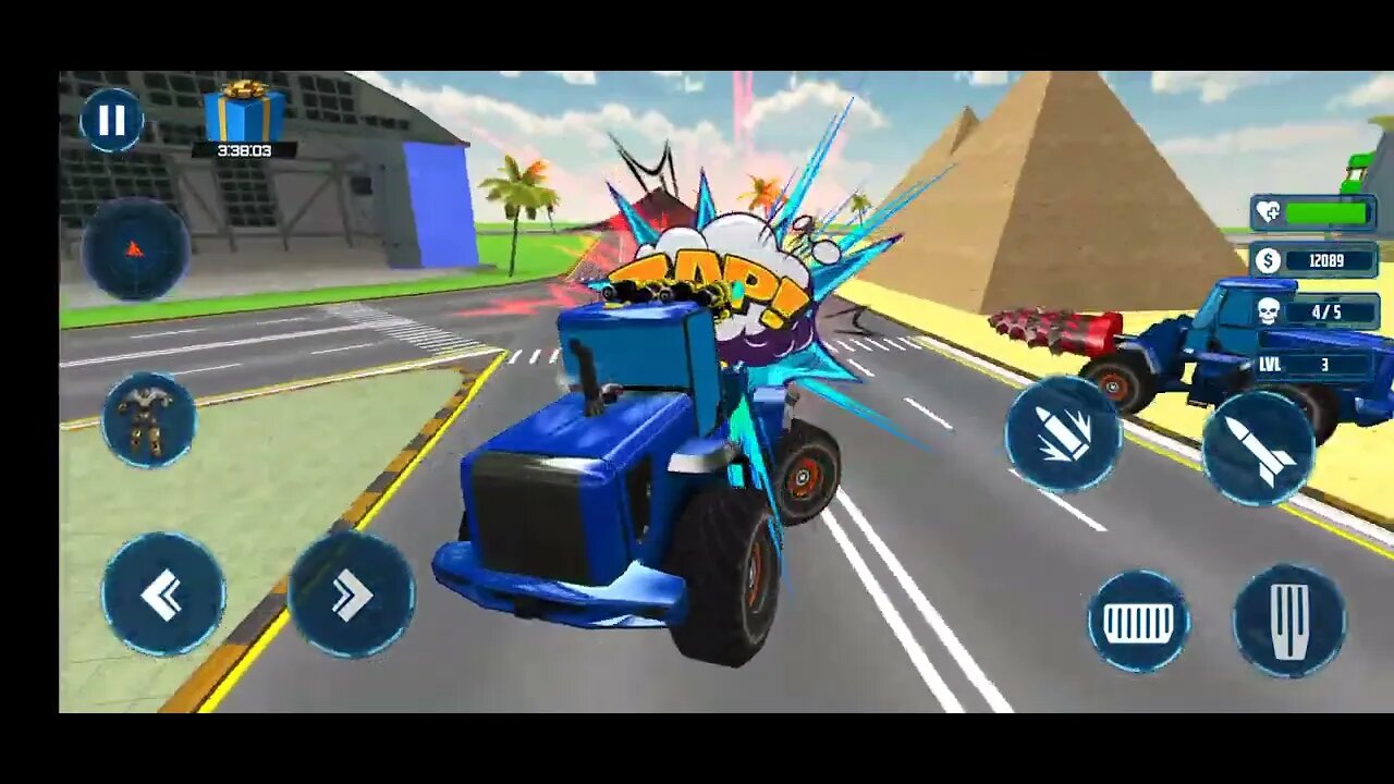 Robot Fighting game Transform Any Model Car Robot 🤖