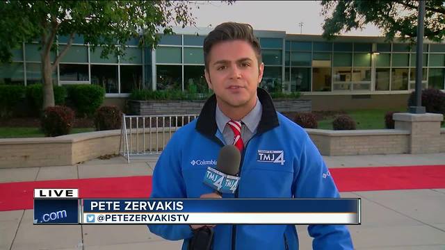 Nicolet H.S. rolls out red carpet for students on first day back