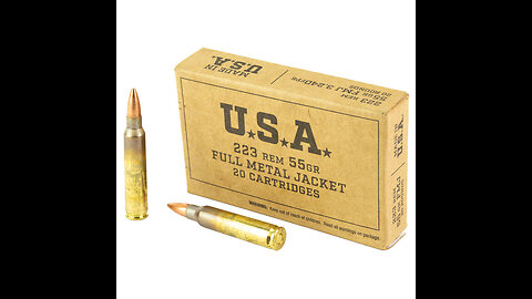 Winchester - 223 Remington - 55 Grain FMJ - 1000 ROUNDS