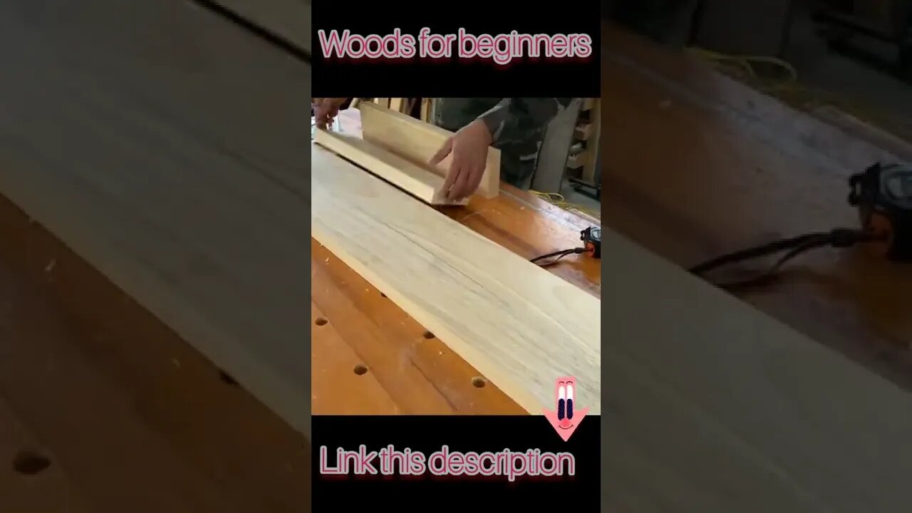 A Craftsman's Skillful Woodworking Hands Create A Wonderful Work //