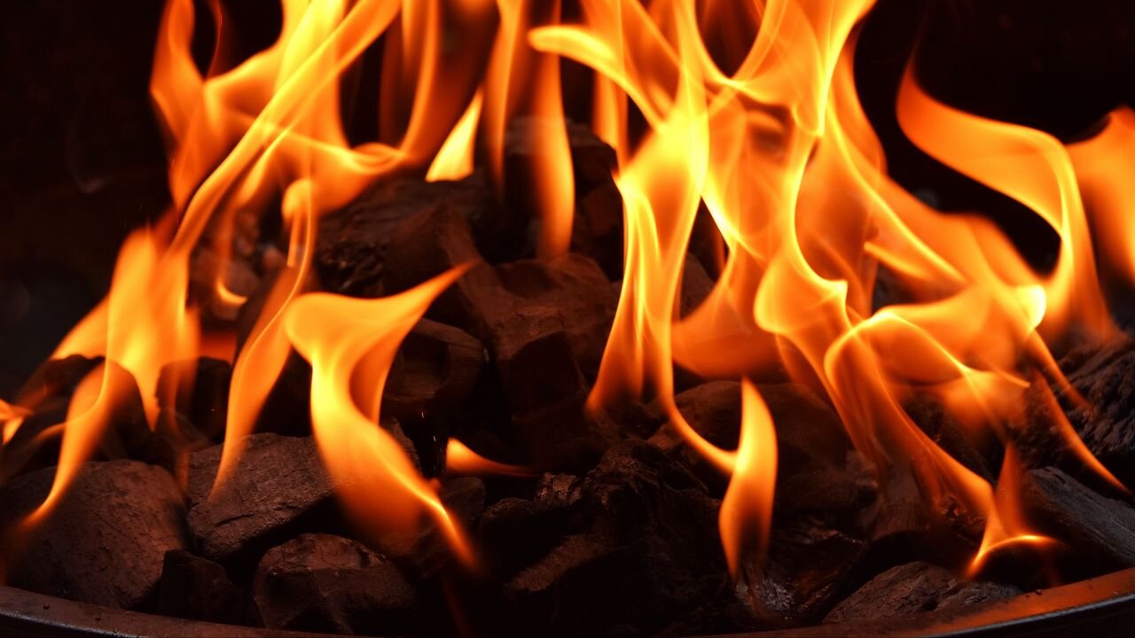 Fire Place with Piano for stress relief • Sleep Music, Massage, Yoga, Meditation