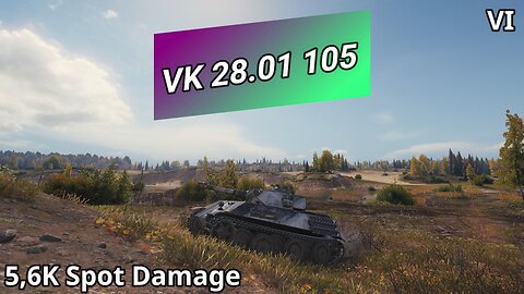 VK 28.01 mit 10,5 cm L/28 (5,6K Spot Damage) | World of Tanks