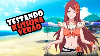 Testando Kushina Uzumaki Roupa de Verão #NarutoOnline