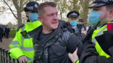 Tommy's ARREST at Speakers Corner