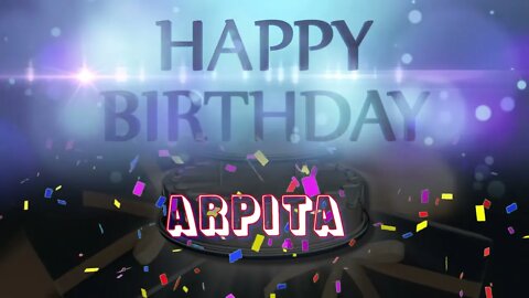 Wish you a very Happy Birthday Arpita from Birthday Bash