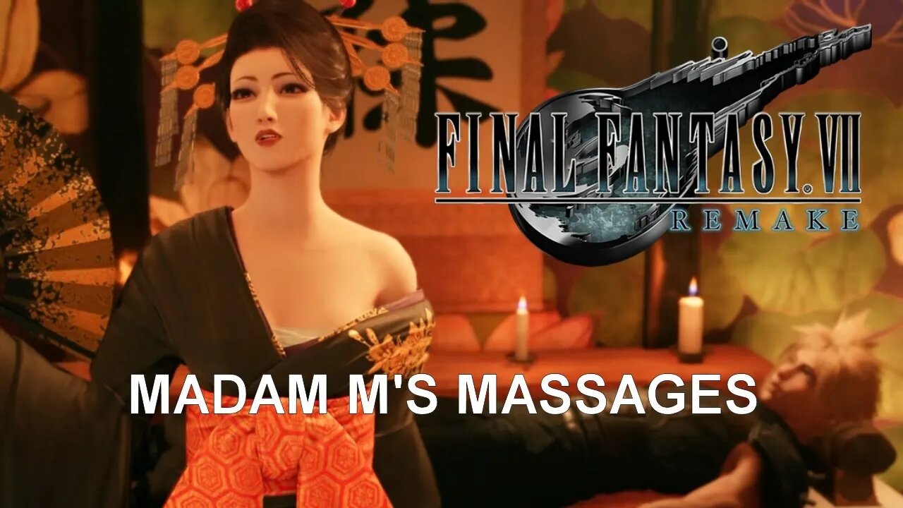 Final Fantasy VII Remake (PS4) - Madam M's Massages
