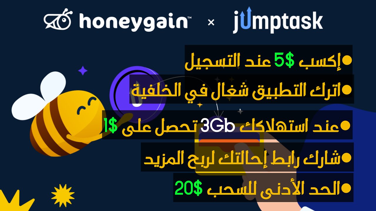 شرح موقع Honeygain للربح من الأنترنيت 2023