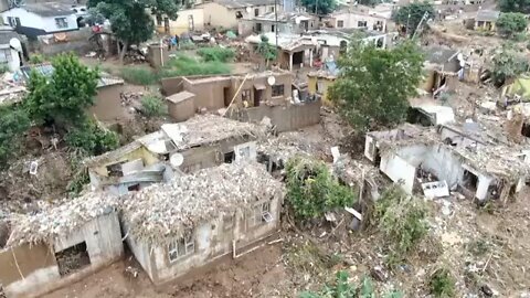 Drone Flyover of damage after Devastating South African flooding!