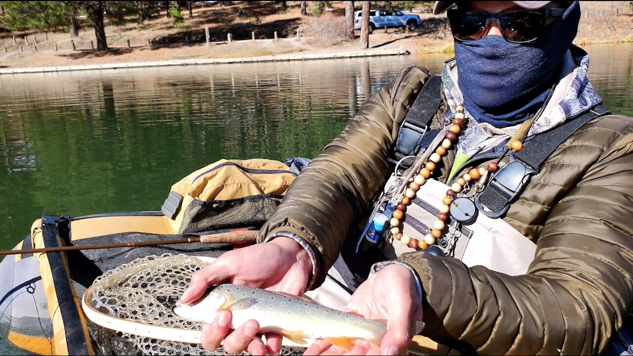 Fly Fishing New Mexico | Float Tube Action