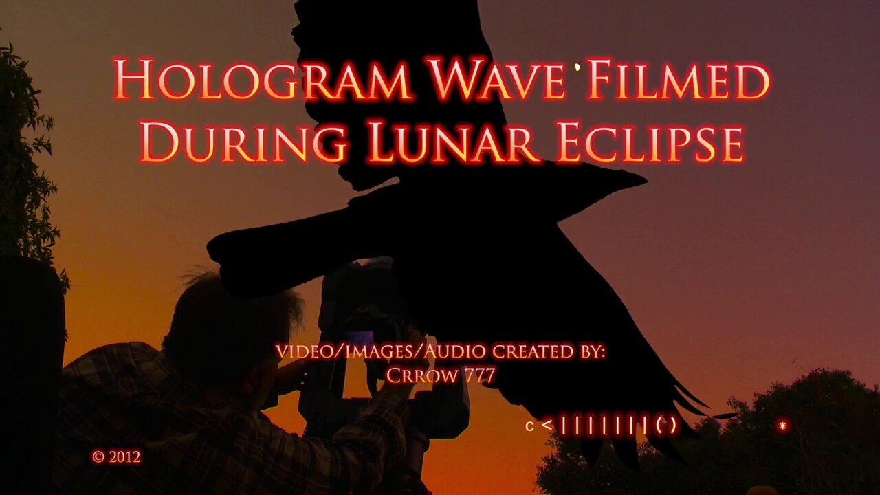 Lunar Wave Filmed During Eclipse - Historic!