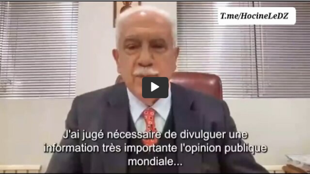 Le président du parti Vatan, Doğu Perinçek “MACRON A LAİSSÉ