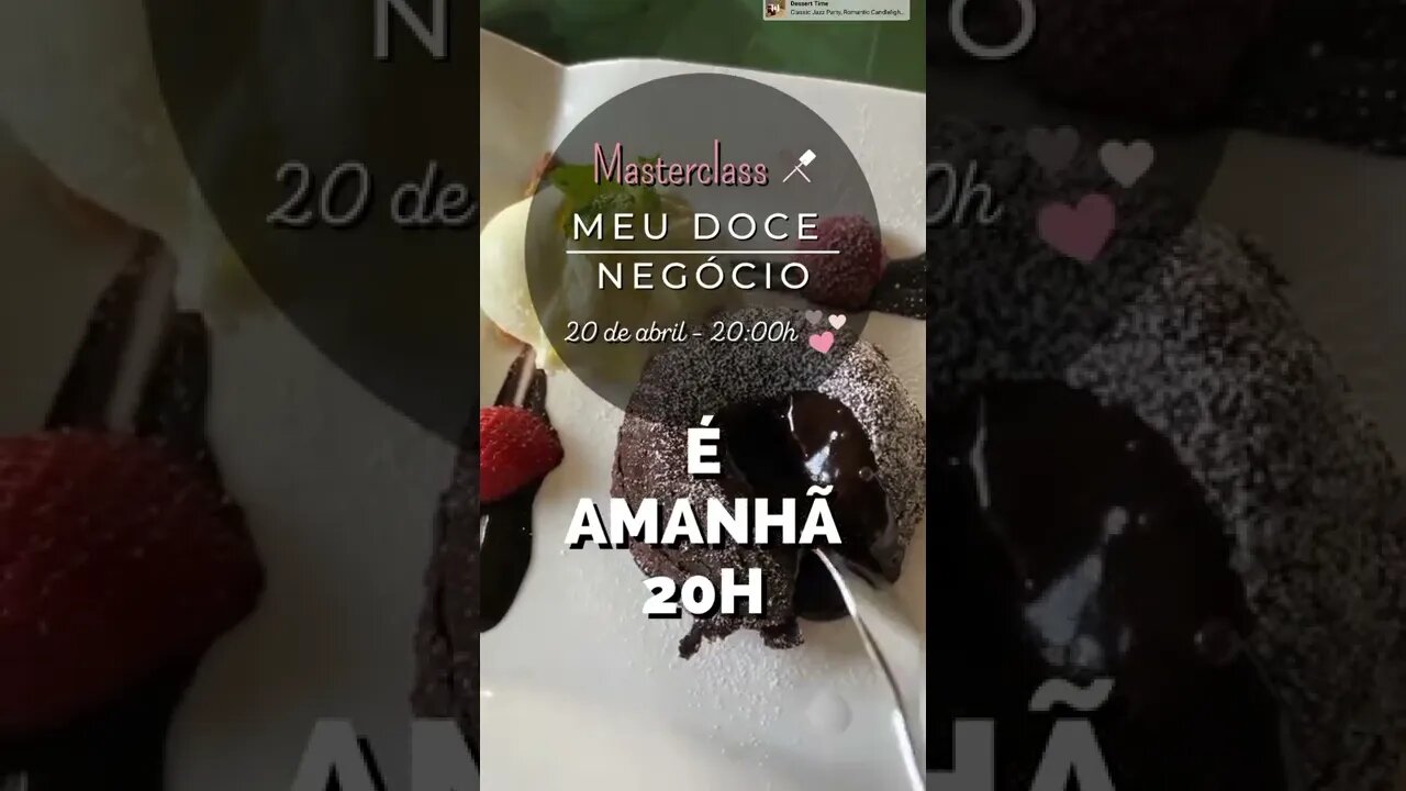 Bom dia!!! Já fez a sua inscrição? Estamos na contagem regressiva! É Online e Gratuita! Vem comigo!