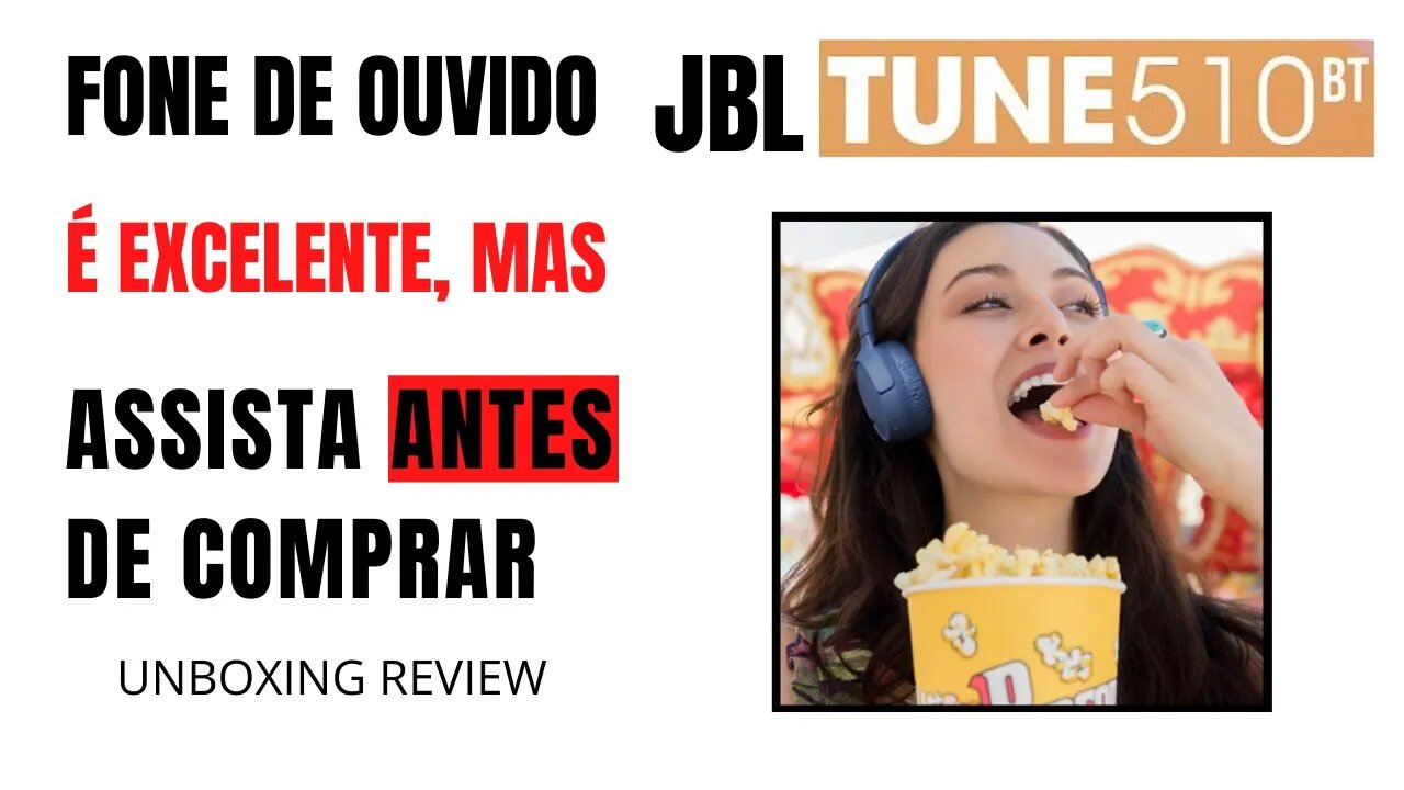 JBL Tune 510bt com defeito. Veja o Unboxing e Review