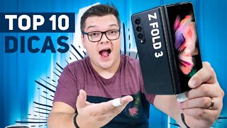 Z FOLD 3 | TOP 10 TRUQUES PRA DEIXAR SEU FOLD AINDA MELHOR!